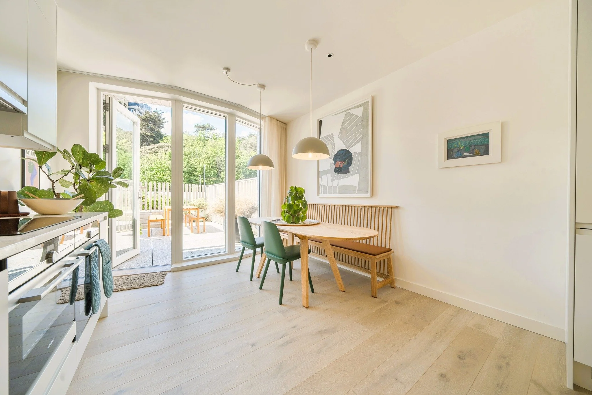 The kitchen is the centre of a home, would you like yours to face the sea, or to have access to your own private terrace and the communal gardens?  Decisions to be made when living at Shoreline Folkestone. 

Our show homes are open 7 days a week, Mon