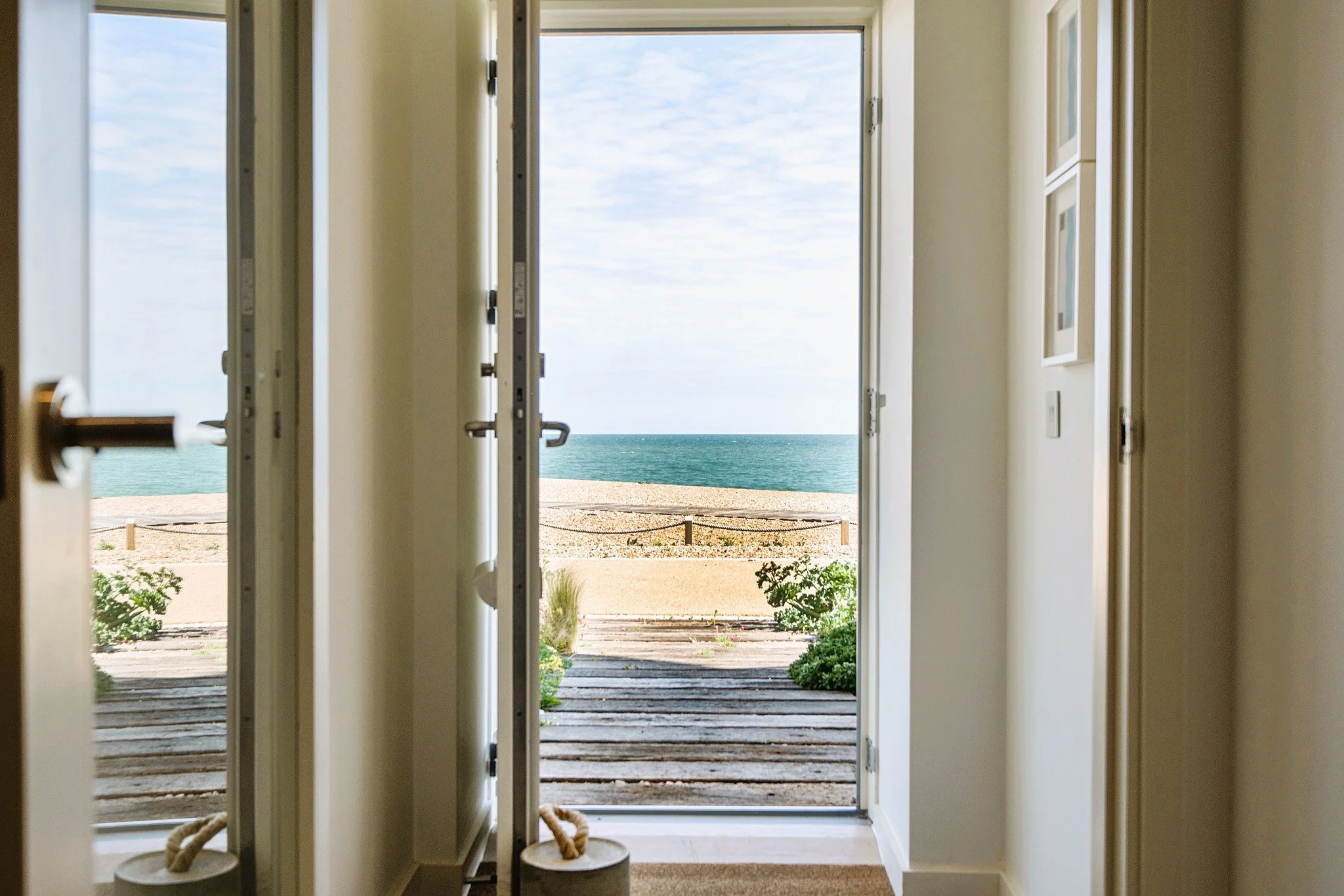 Come and take a look behind the door of our exceptional Beach Houses.

Open Day on Saturday 5th September 2026, 10am to 4pm.

Our friendly team is on hand to show you around our 2, 3 and 4 bed Beach Houses, with prices starting at &pound;995,000.  Yo