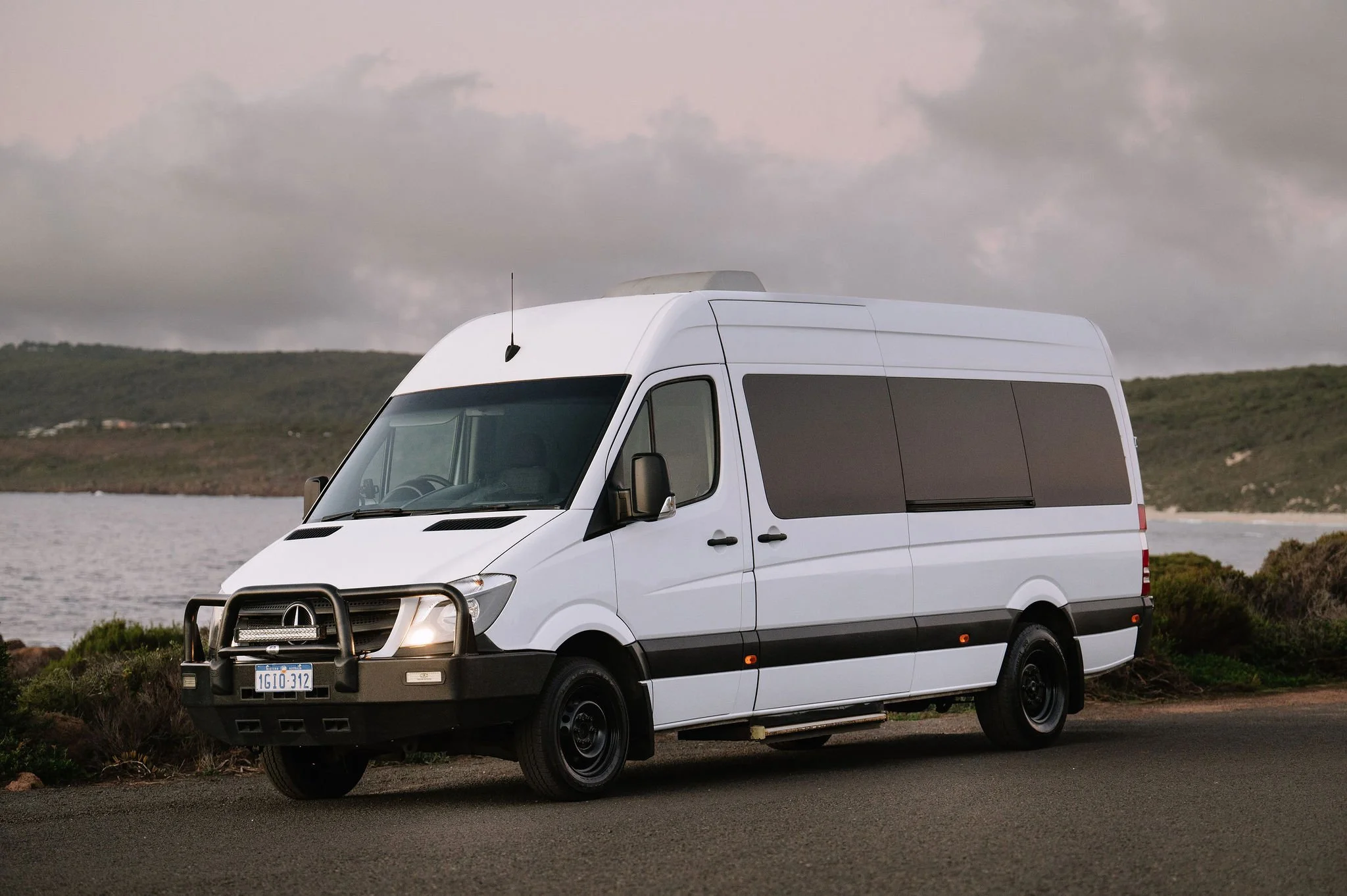 Mercedes Sprinter at Smith's Beach