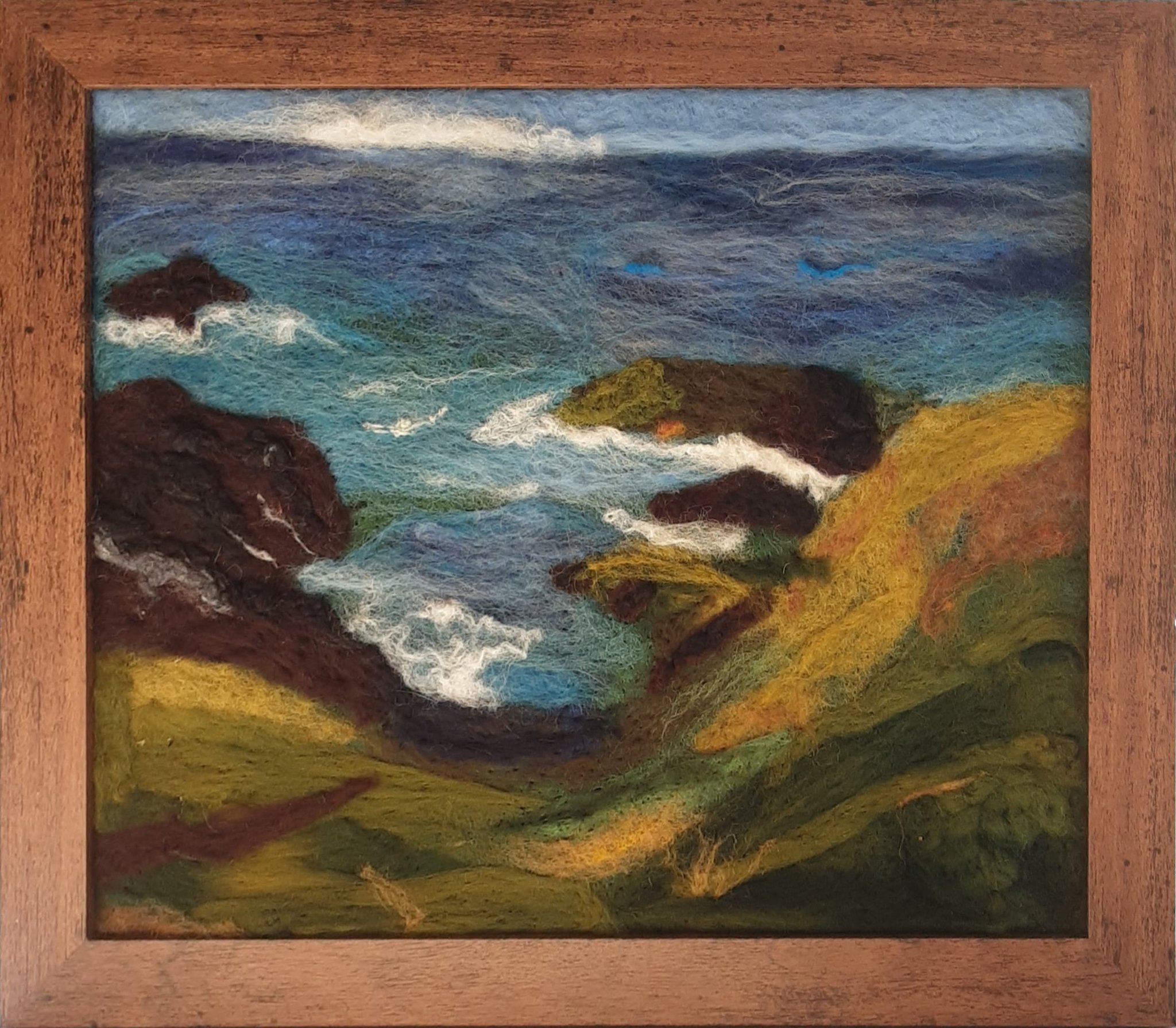 Landscape felting workshop