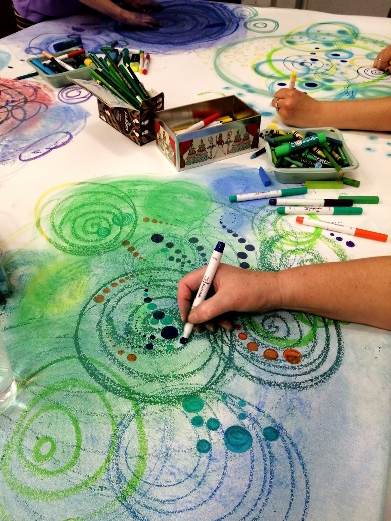 Experiment with marks and colour (part 1)