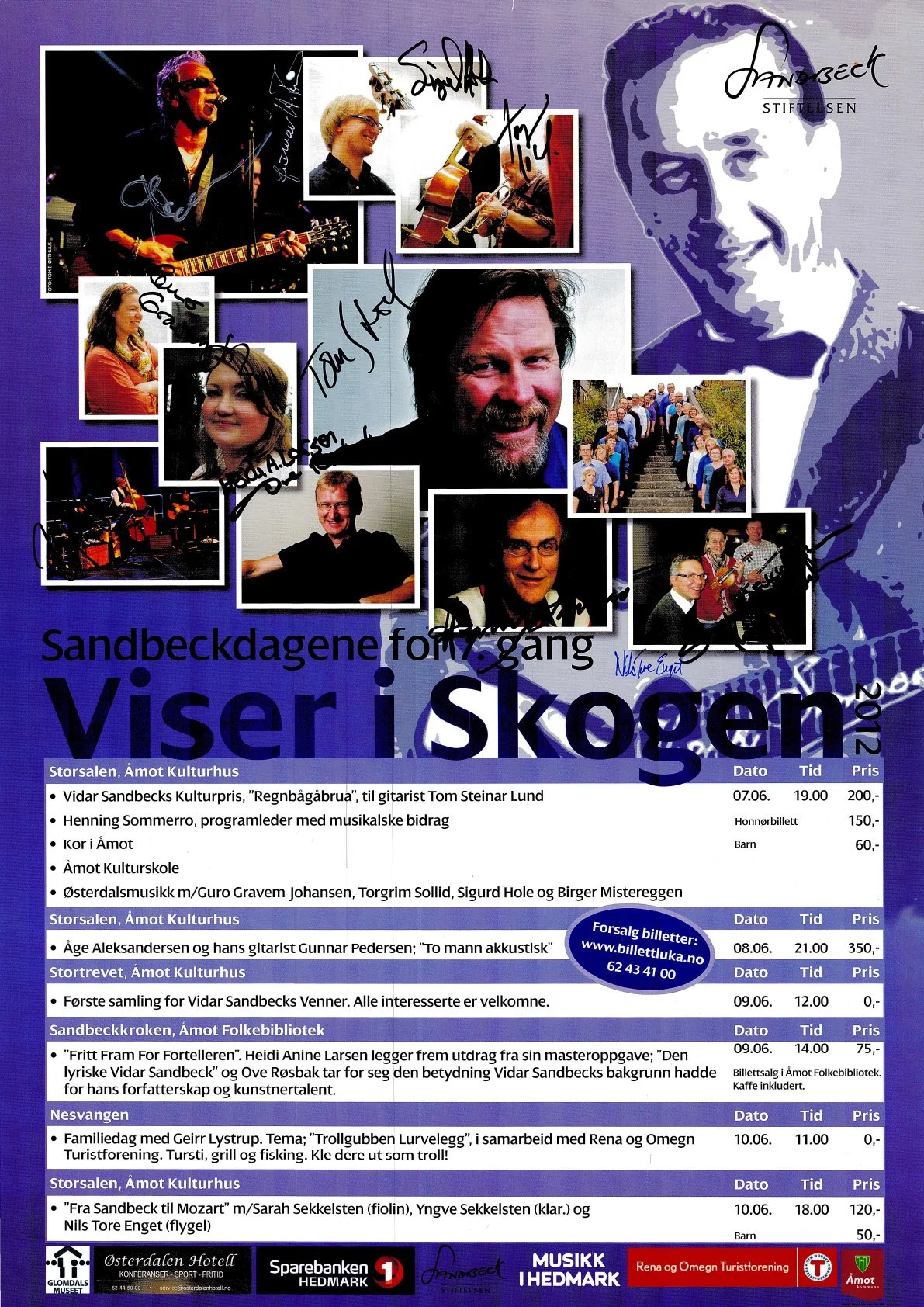 Viser i skogen 2012