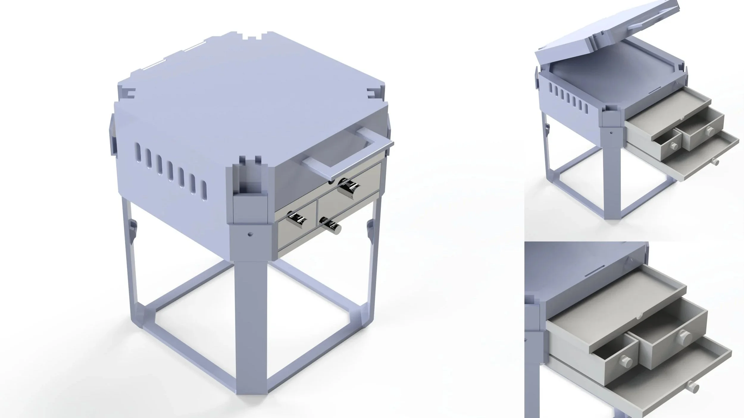 Now the final concept was ready to be prototyped and go through the last round of user evaluation. 