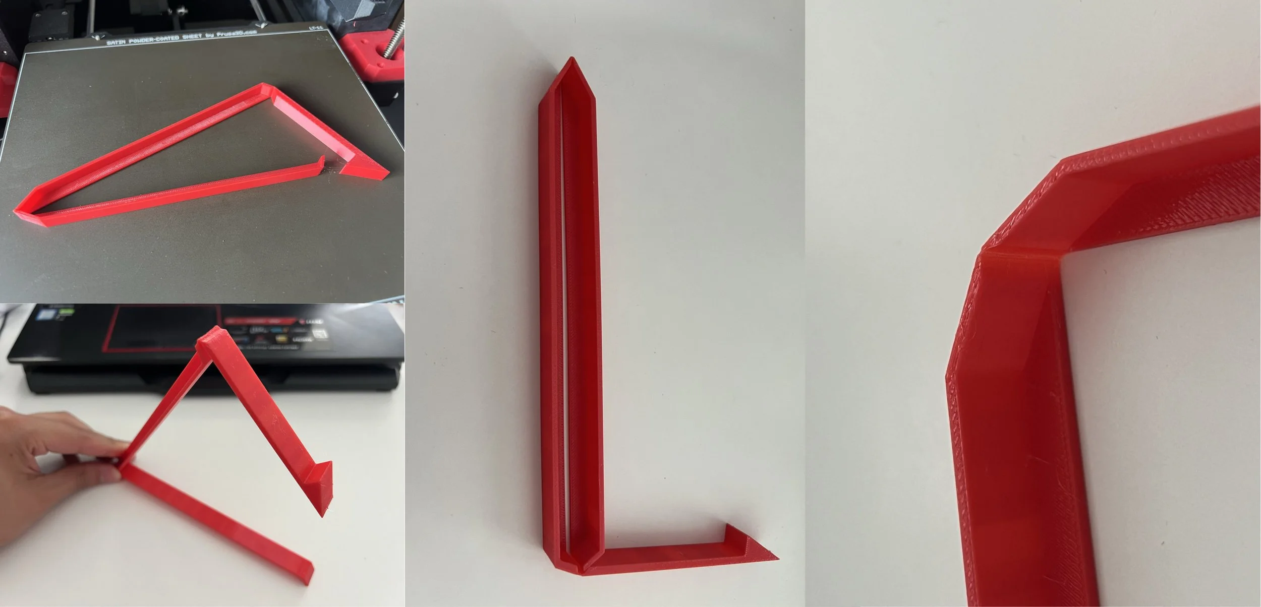 The working mechanism behind the reusable packaging was chosen to be a living hinge due to its simplicity and minimal part count.