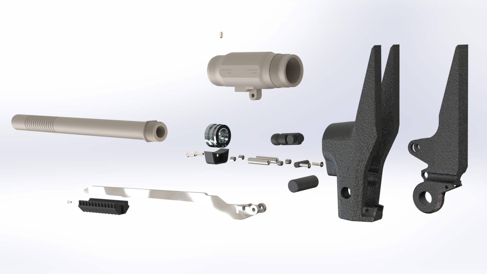 The final design featured improvements to material choice for recyclability and general accessibility improvements for repair and upgrade.