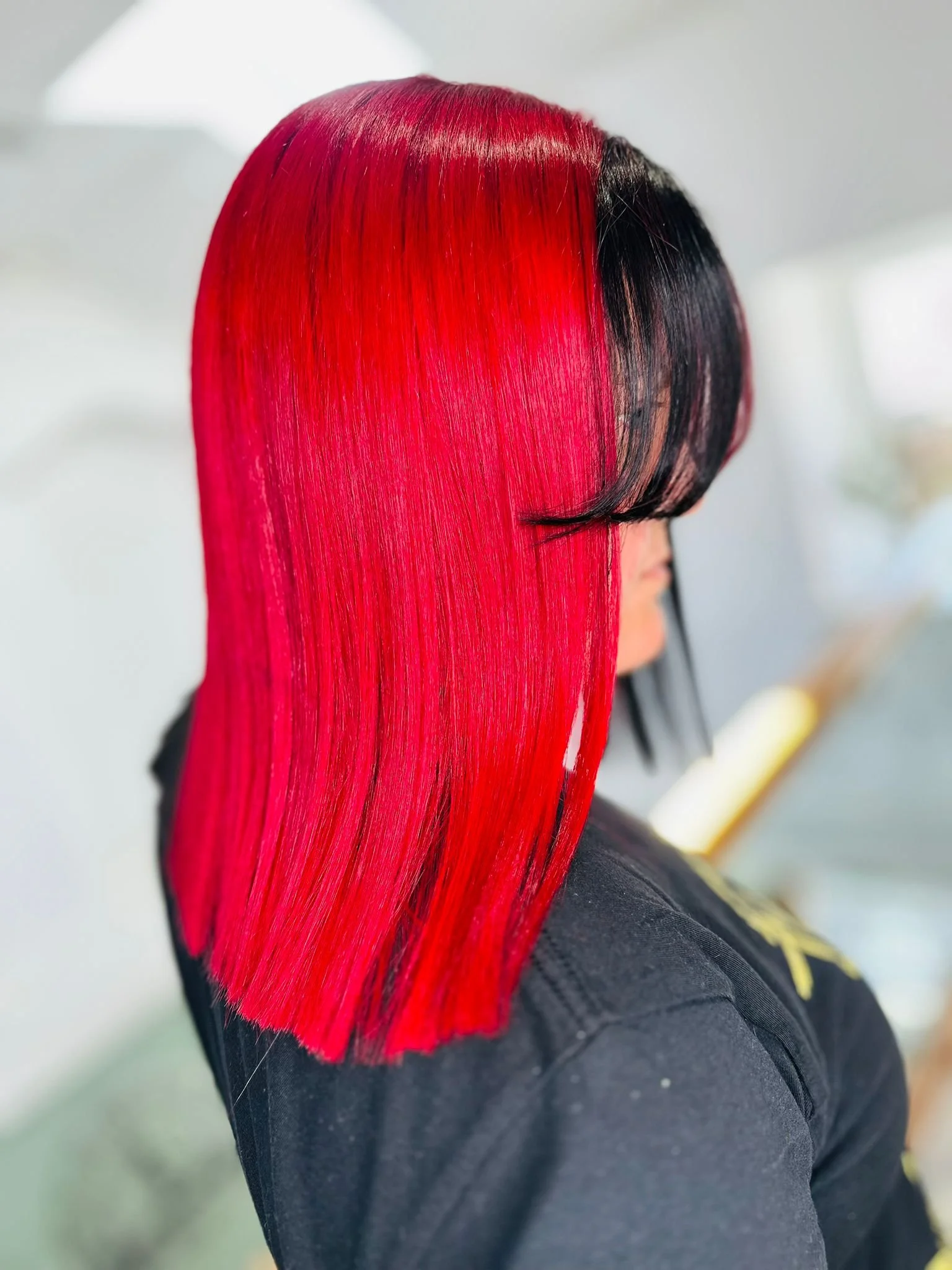 Kings Hair Studio Red and Black