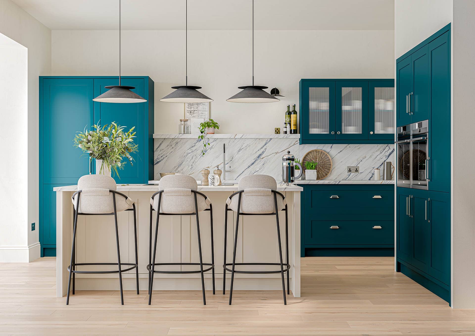 Hunton Majestic Teal and Dove Grey 2.jpg