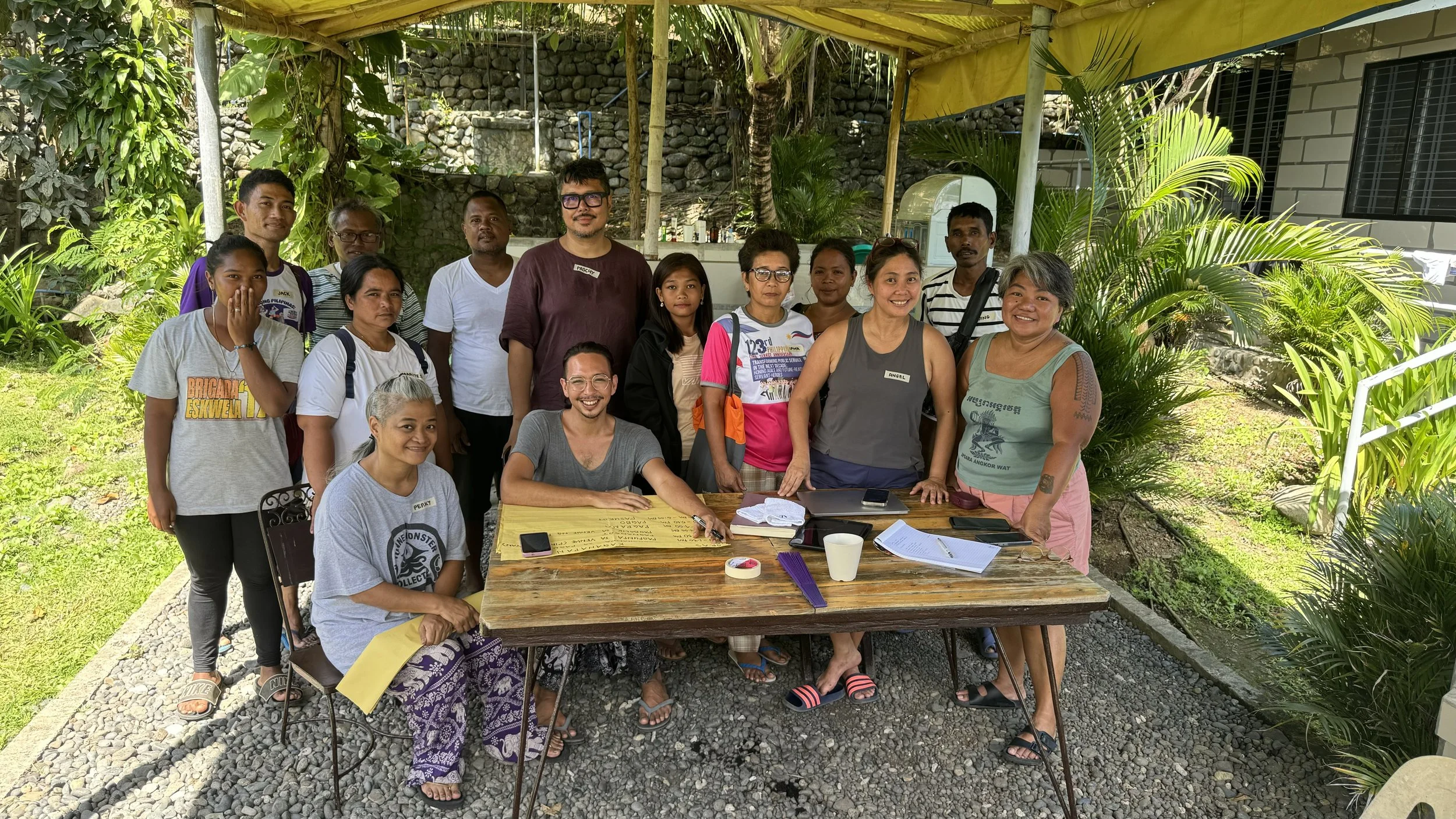 Crossing Rivers a project by Roselle Pineda and Aurora Artist Residency and Space.