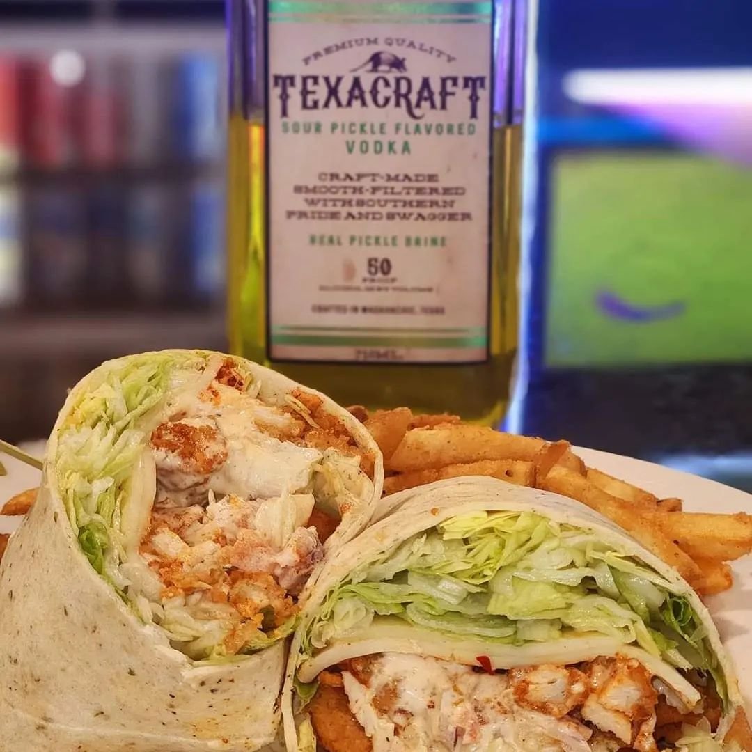 🔥NASHVILLE HOT CRISPY CHICKEN WRAP $14🔥
🔥PEPPERJACK CHEESE, CHIPOLTE RANCH, ONION, TOMATO, LETTUCE IN A TORTILLA WITH FRIES🔥

⭐️PRIME RIB ALL DAY⭐️
16OZ CUT FOR $32
12OZ CUT FOR $26

‼️TRY OUR NEW‼️
🥒TEXACRAFT SOUR PICKLE FLAVORED VODKA🥒

C&amp
