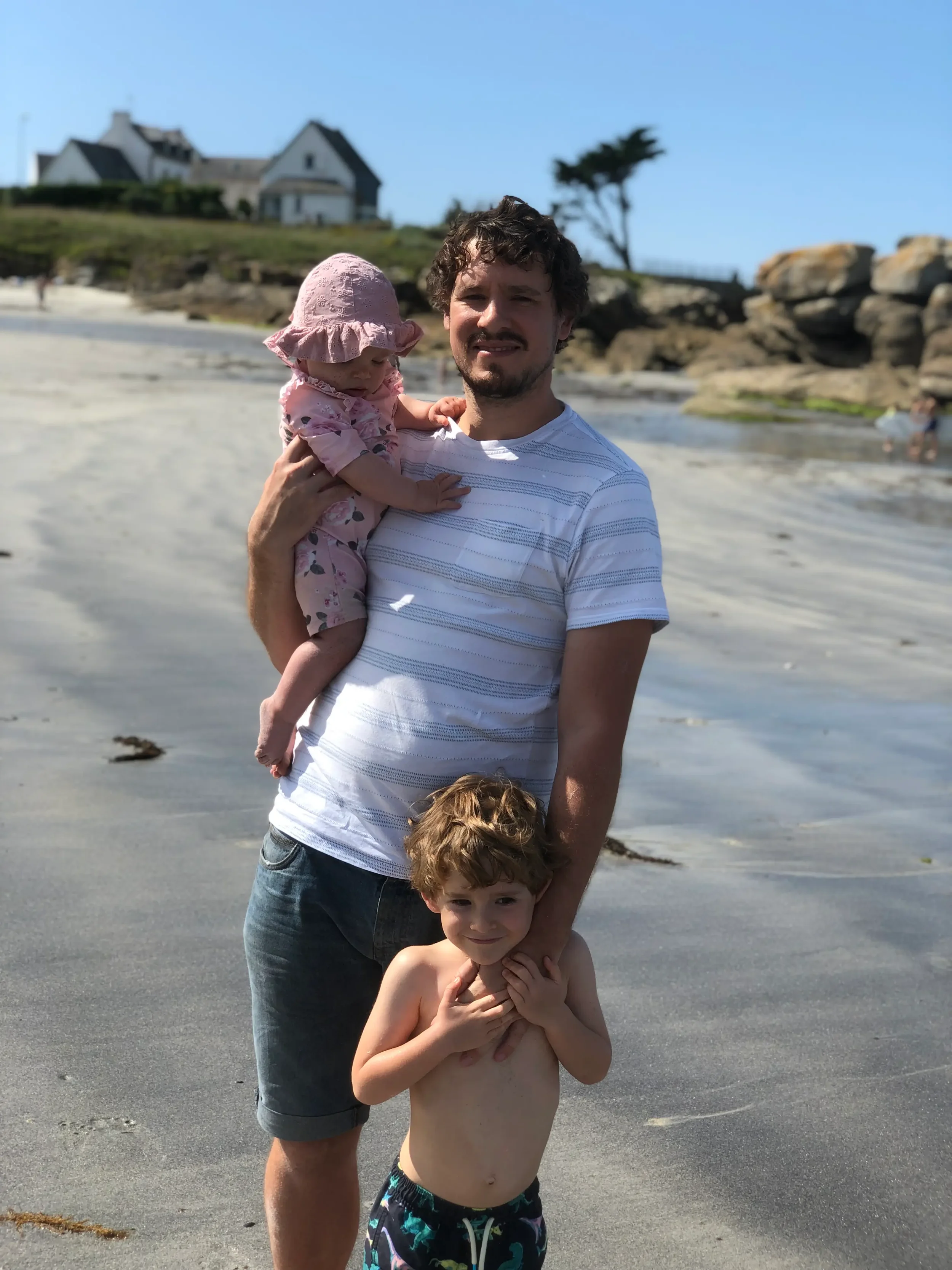 John, the founder of Jaim, hand-assembling a pixel art mood lamp base in his UK workshop. The craftsman behind the handcrafted building block lights.