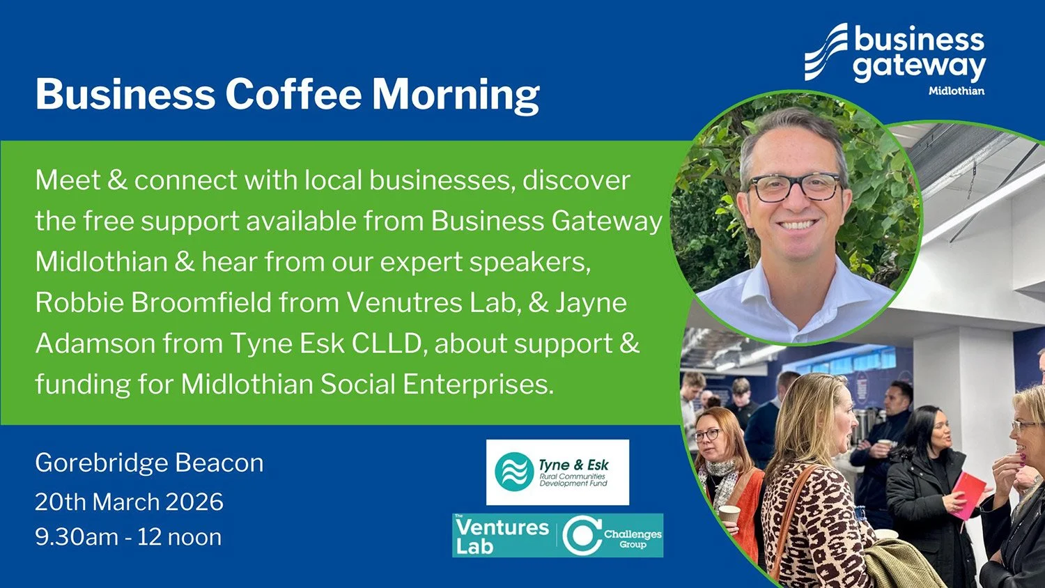 Business Gateway Midlothian Coffee Morning