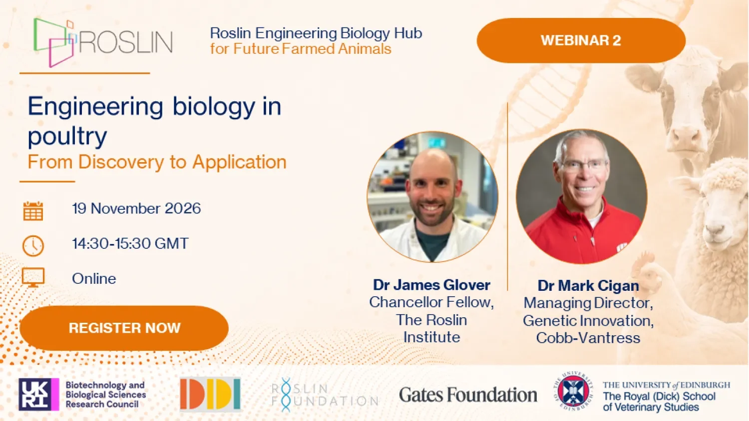 Engineering Biology in Poultry Webinar