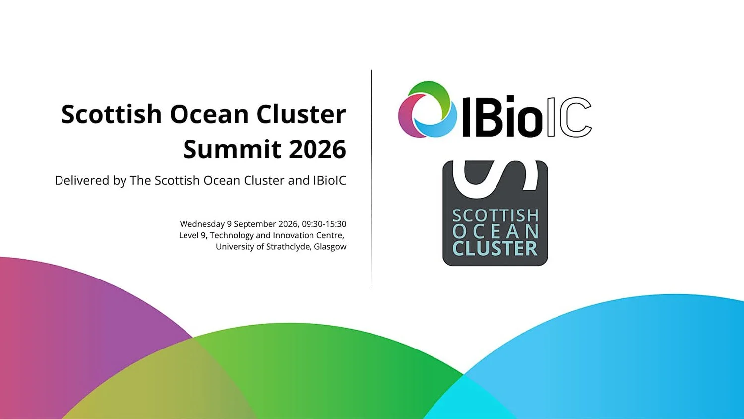 Scottish Ocean Cluster Summit 2026