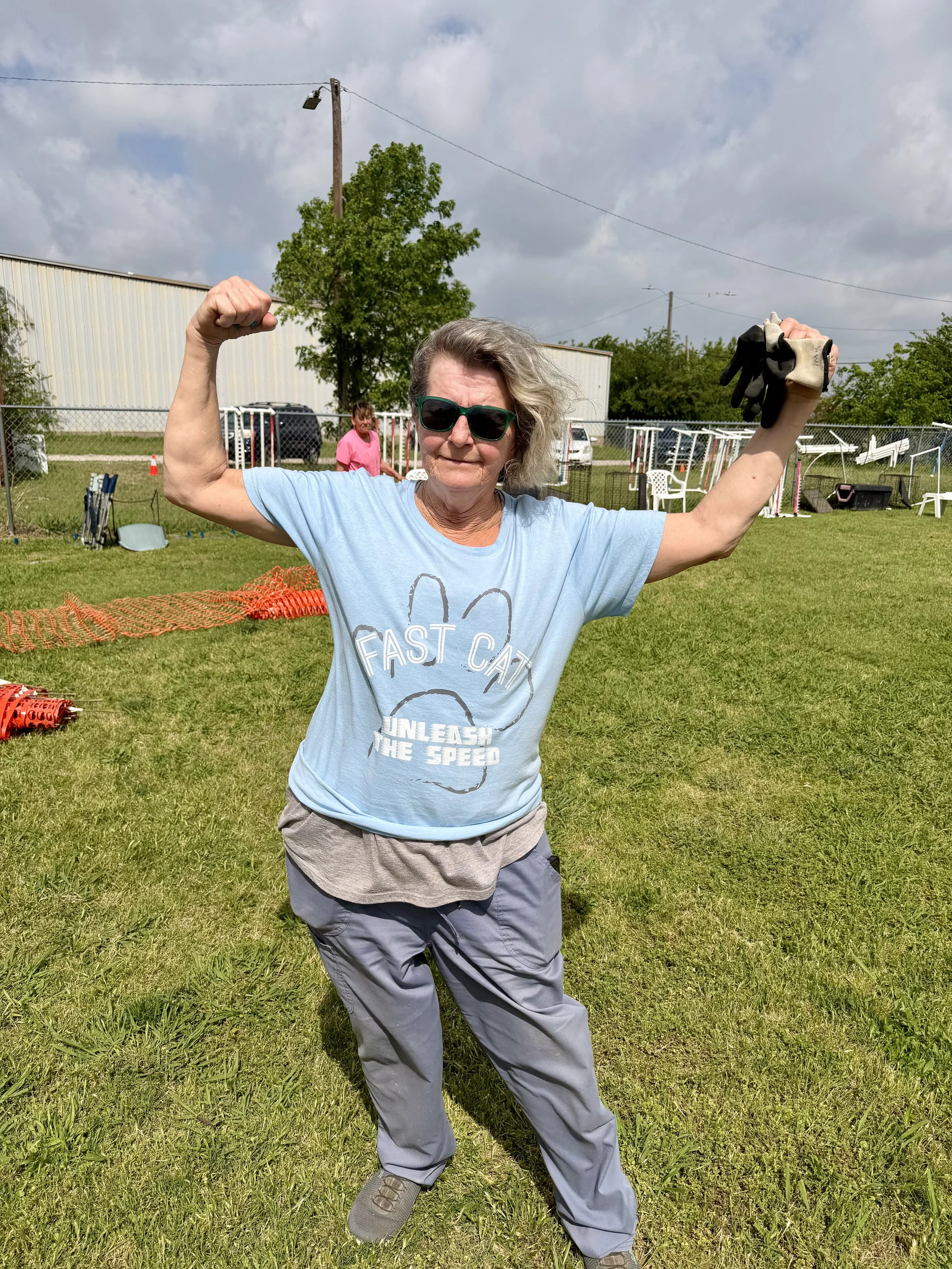 sissy wallace helped set up for ccs spring trial 2026