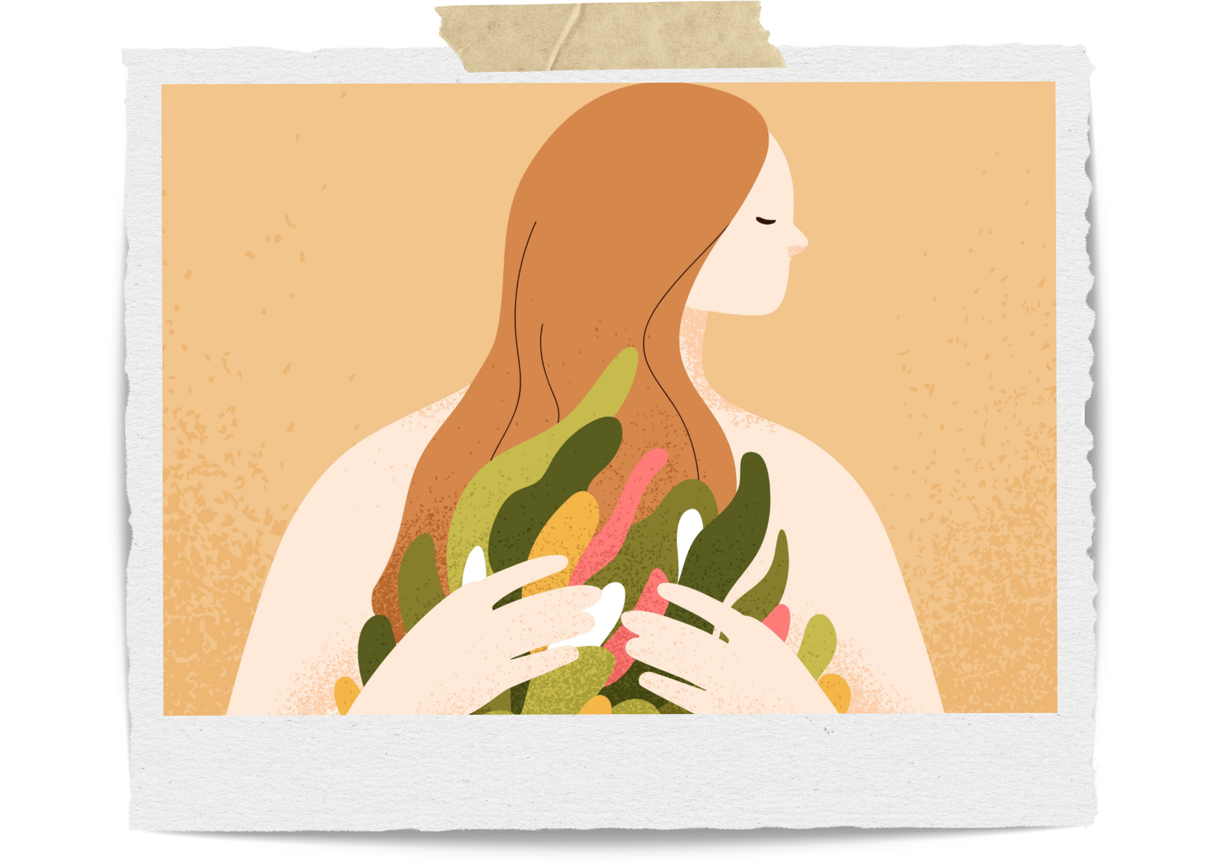 Abstract illustration symbolizing personal growth, healing, and emotional well-being within a Stuart, Florida mental health counseling practice.