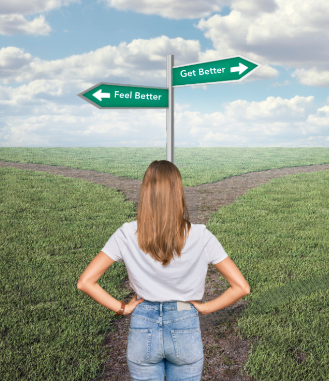 Choosing Growth: Feeling Better vs. Getting Better