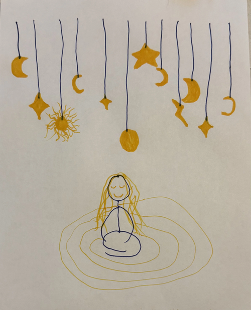 Thumbnail of inner child peace artwork