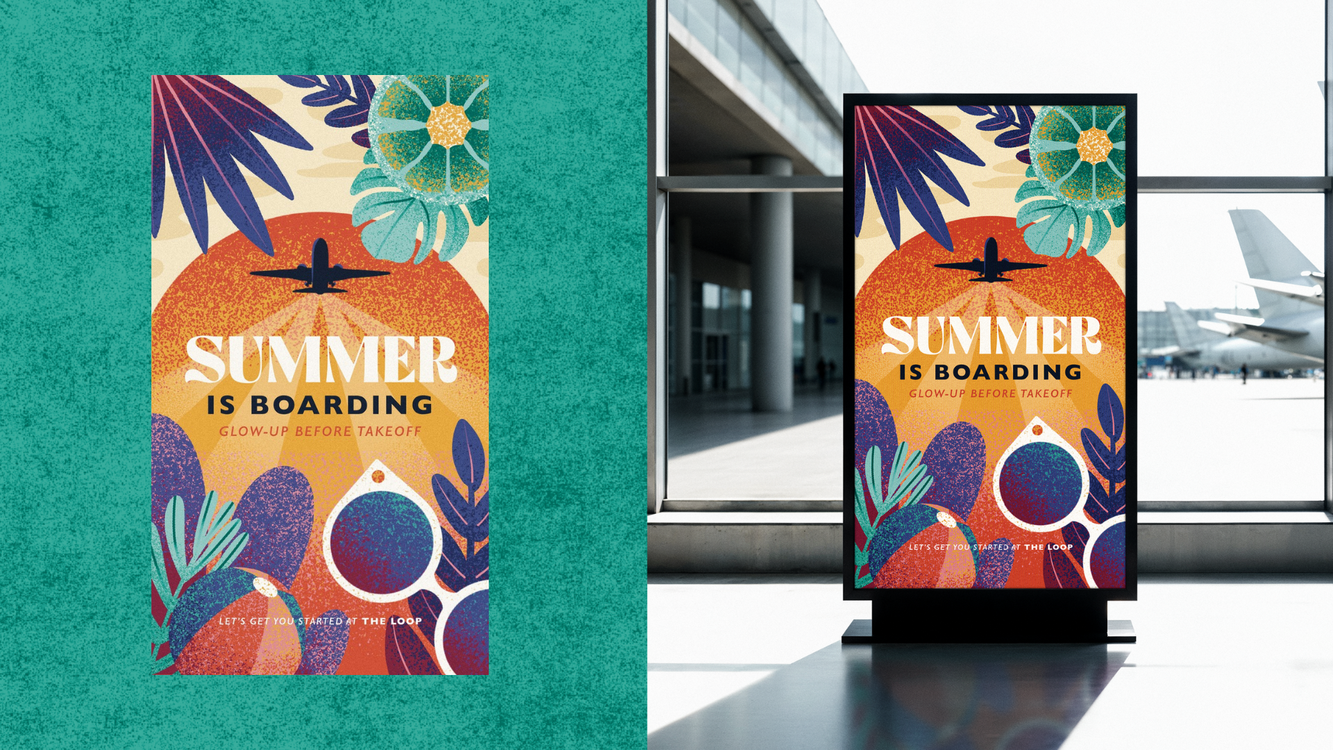 Key Visual (Vertical Billboard Advertisement)