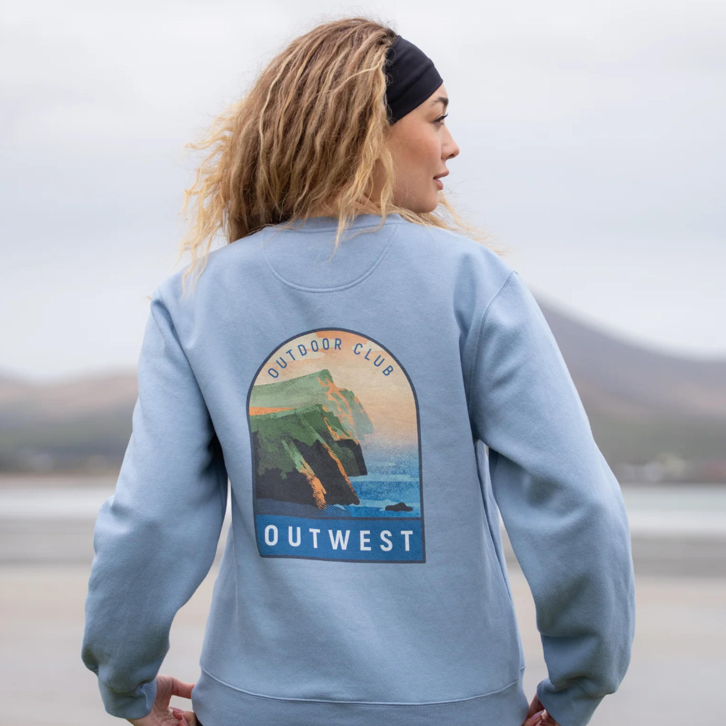 'Outdoor Club' - Unisex Crewneck