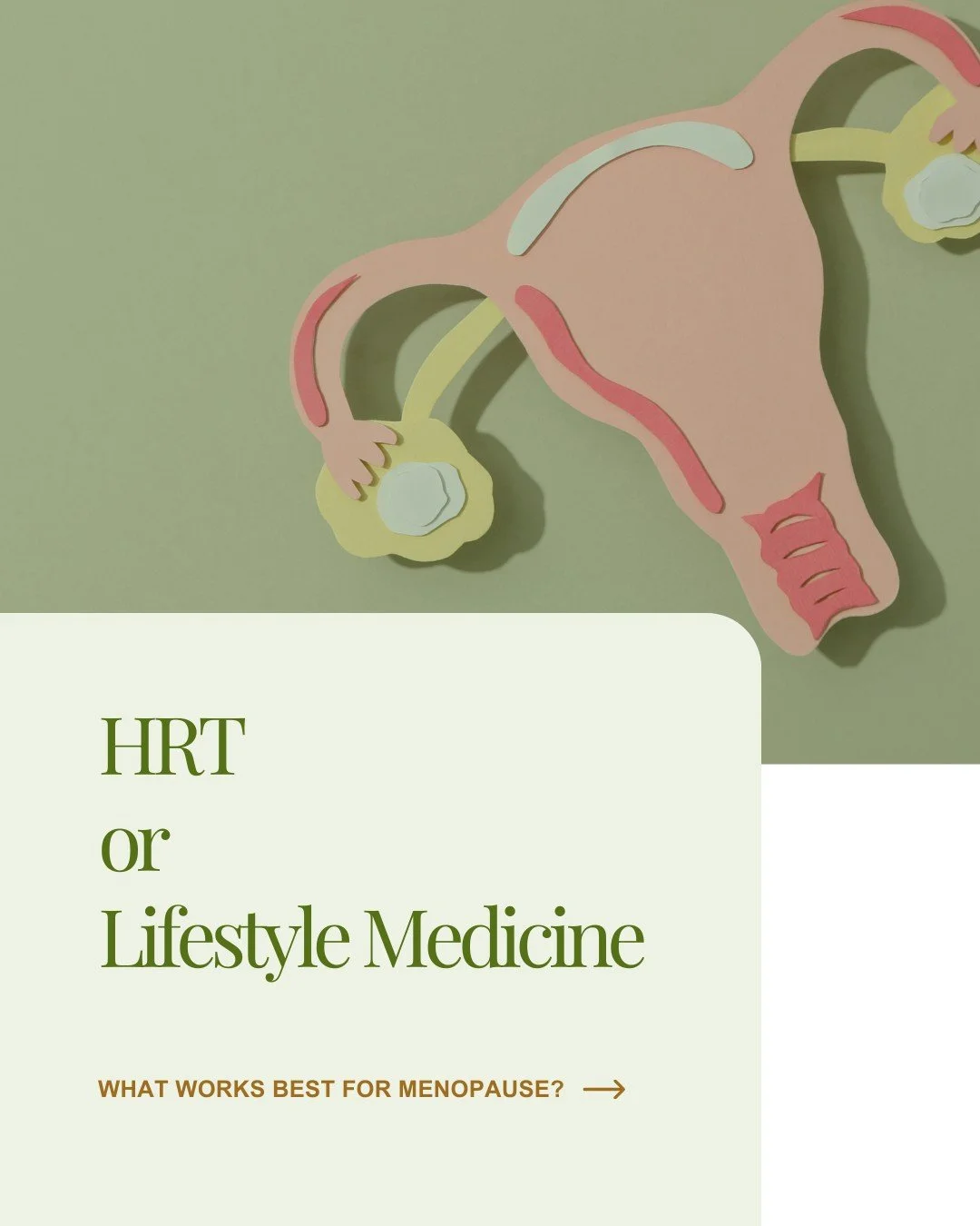 Managing menopause isn&rsquo;t one-size-fits-all.

Hormone replacement therapy (HRT) may offer quick relief, while lifestyle medicine focuses on long-term balance through nutrition, movement, and stress management.

Many women may find that combining