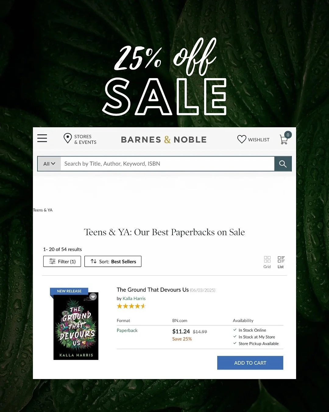 Warning: below, you&rsquo;ll find a half-feral author shamelessly self-promoting her book. 🫡

Stop what you&rsquo;re doing and listen closely. Do you hear faint screaming in the distance? See someone waving, dancing, and possibly frothing at the mou