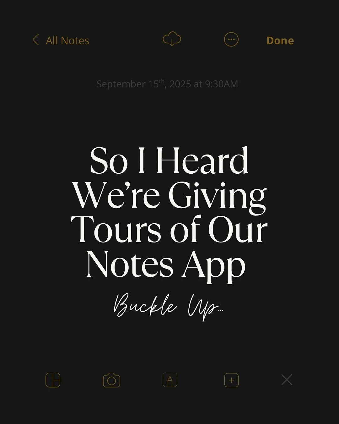 Genuinely all of my notes are this chaotic. 🫣😂😭 Unfortunately, I won&rsquo;t be writing the snakes dream/book idea I thought was a banger at 4am. 

What&rsquo;s the most chaotic note in your phone?? 

Hi! If you&rsquo;re new here, I&rsquo;m Kalla!