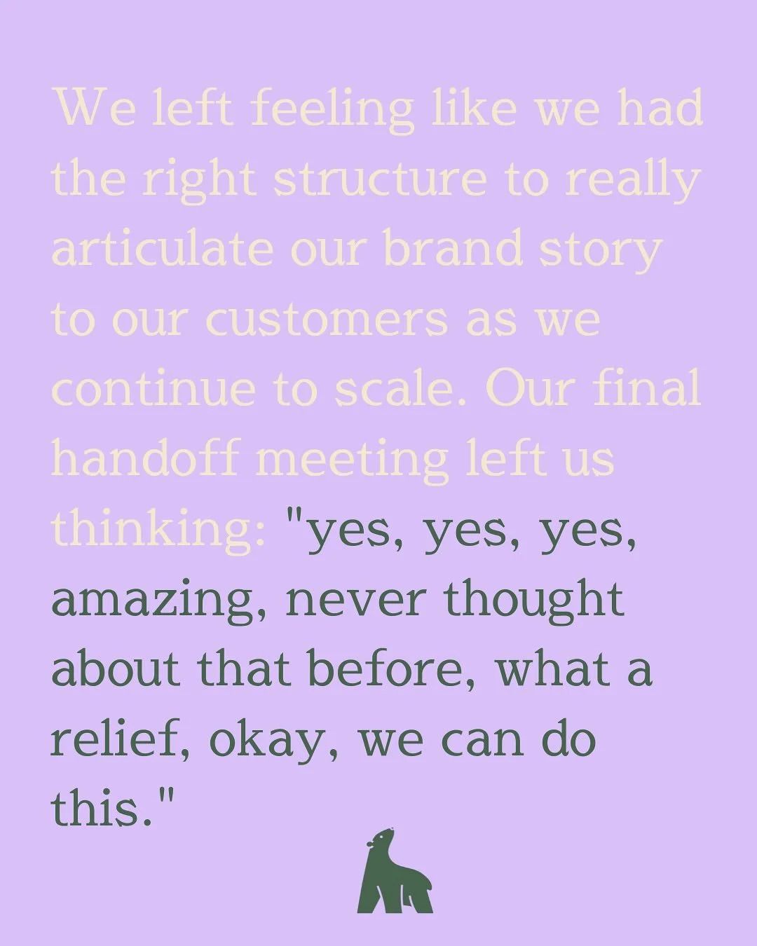 Some lovely words from our friends @teak.beauty