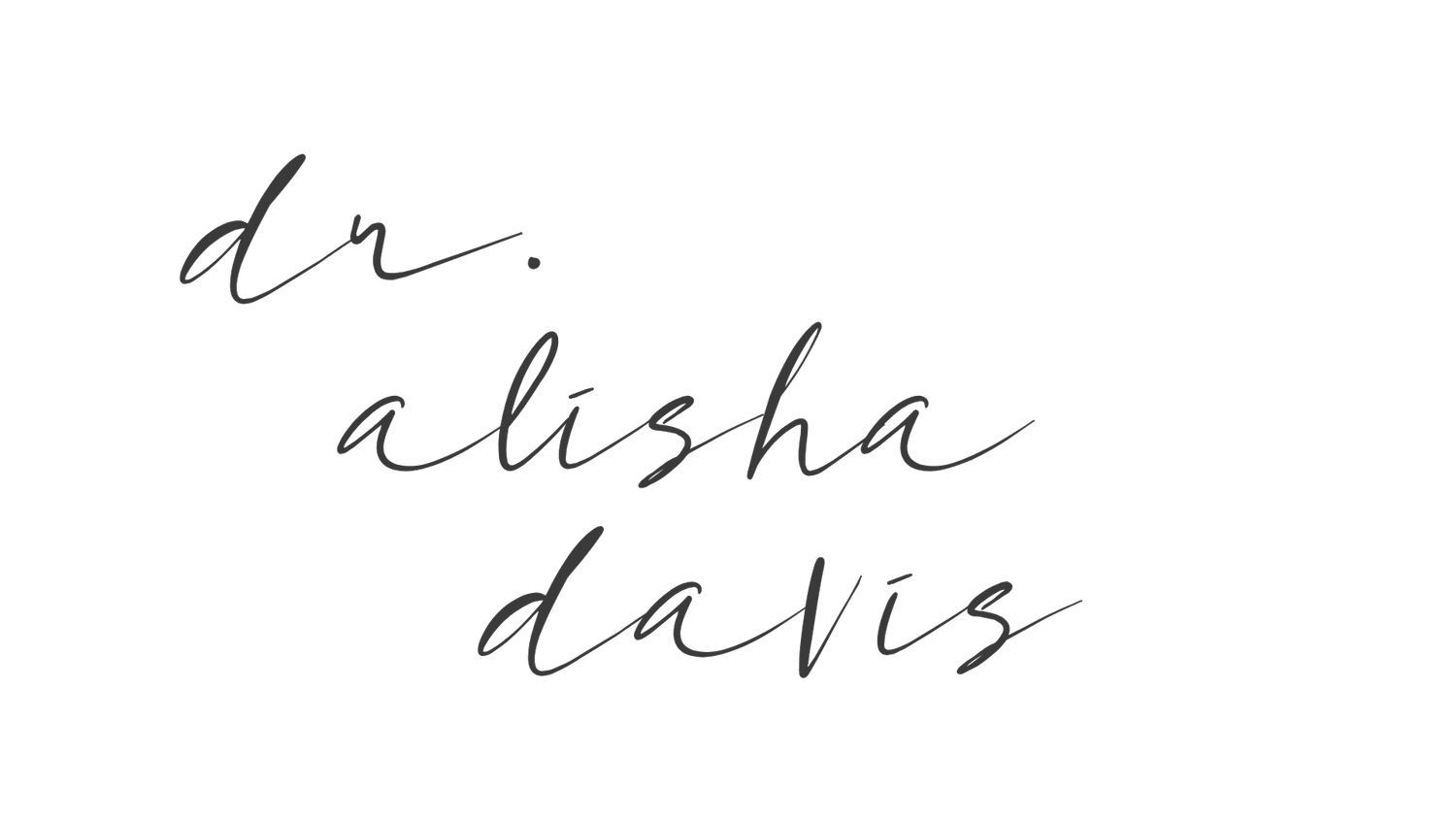 dr. alisha davis