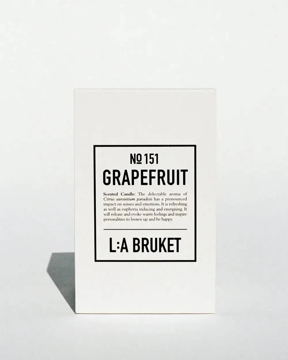 LA:BRUKET - Candle "Grapefruit" - Medical Aesthetics