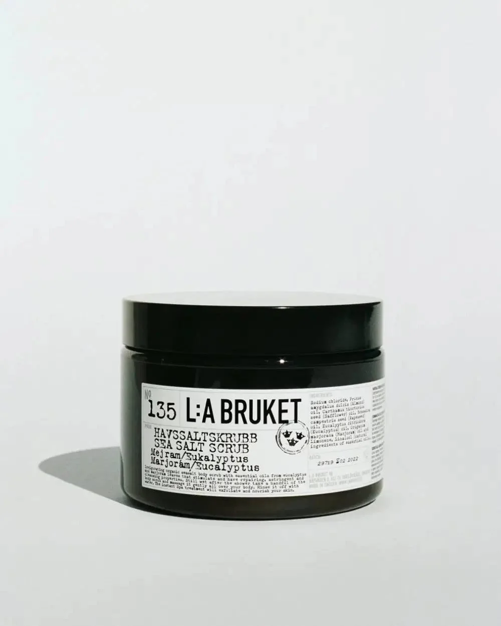 LA:BRUKET - Bodyscrub Sea Salt, Marjoram, Eucalyptus - Medical Aesthetics