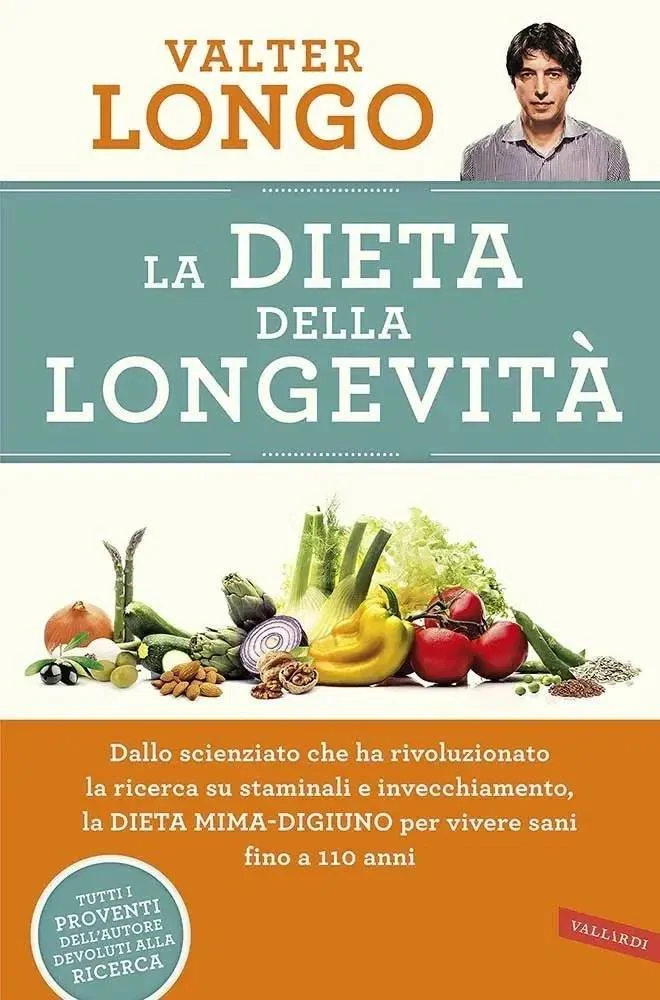 "Longevity Diet" - Book from Dr. Longo - Medical Aesthetics