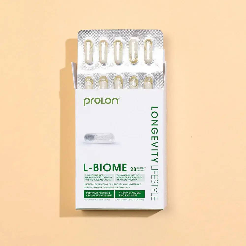 ProLon L-BIOME Omega 3 algae oil with probiotics - Medical Aesthetics