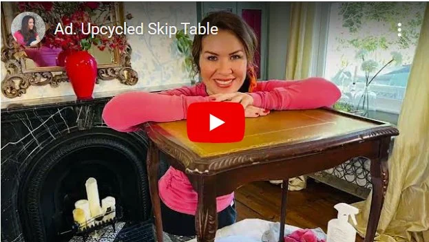 Ad. Upcycled Skip Table