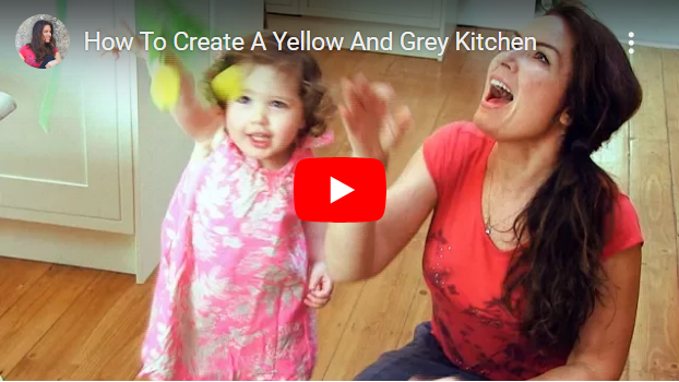 How To Create A Yellow And Grey Kitchen