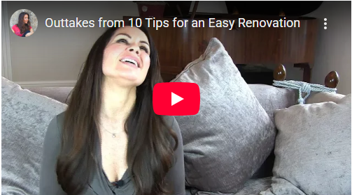 Outtakes For 10 Tips For An Easy Renovation
