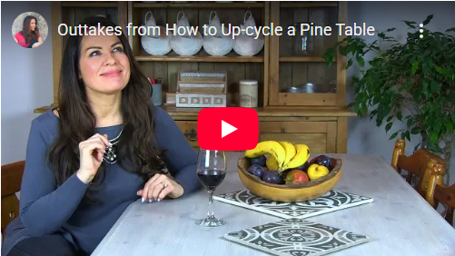 Outtakes From Upcycling A Pine Table