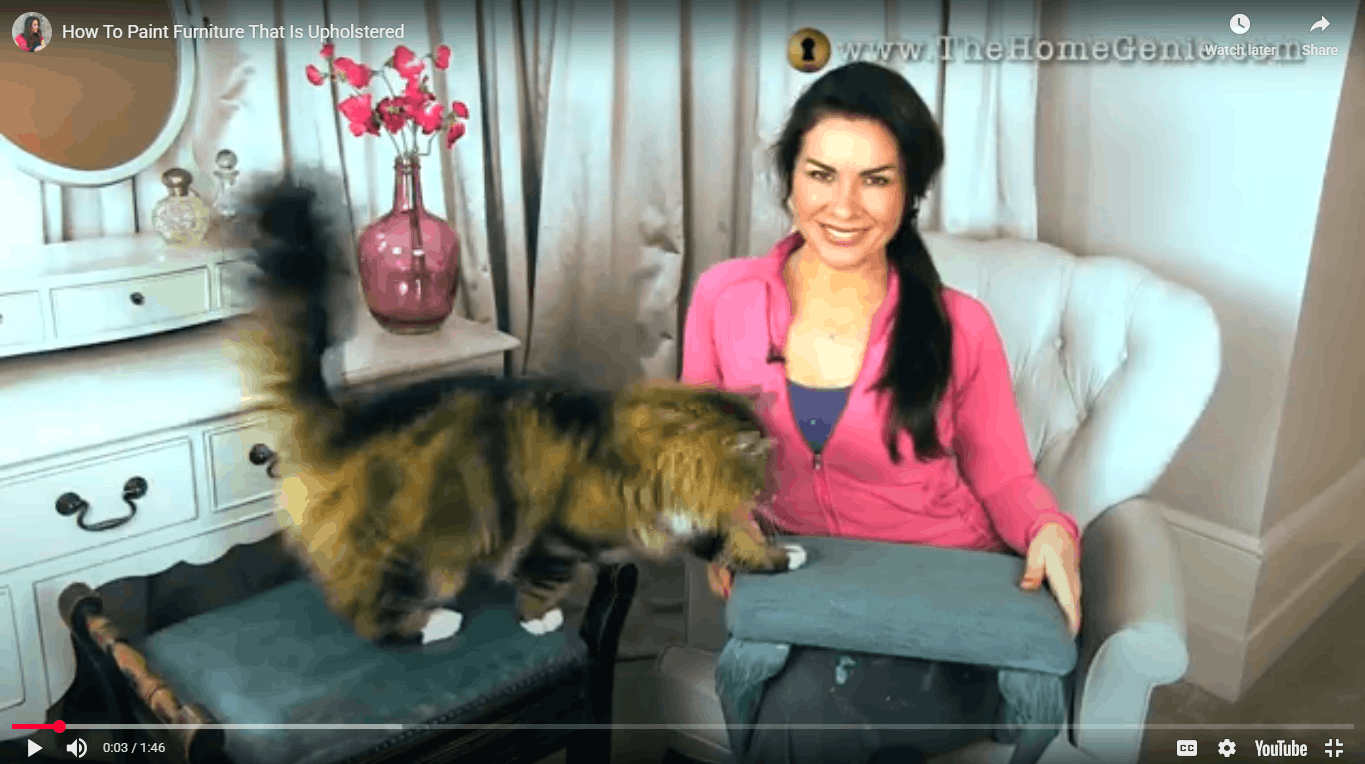 How To Paint Furniture That Is Upholstered