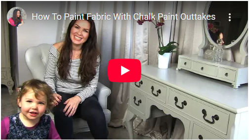 How To Paint Fabric Outtakes From The Video