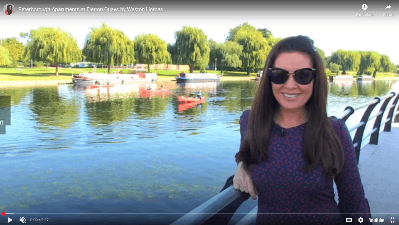 Peterborough Apartments at Waterside Fletton Quays (Ad)