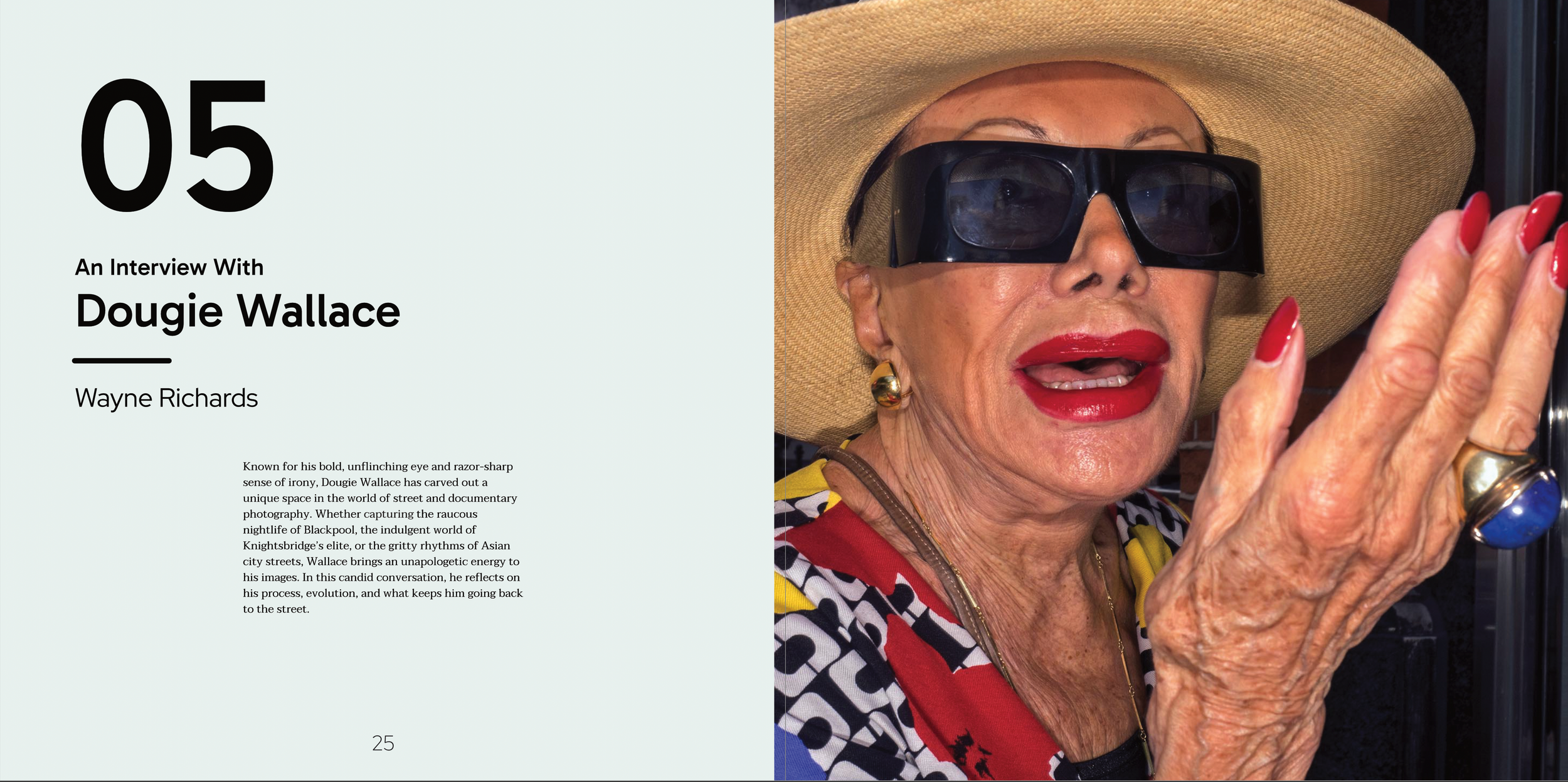 an interview with Dougie Wallace street photographer