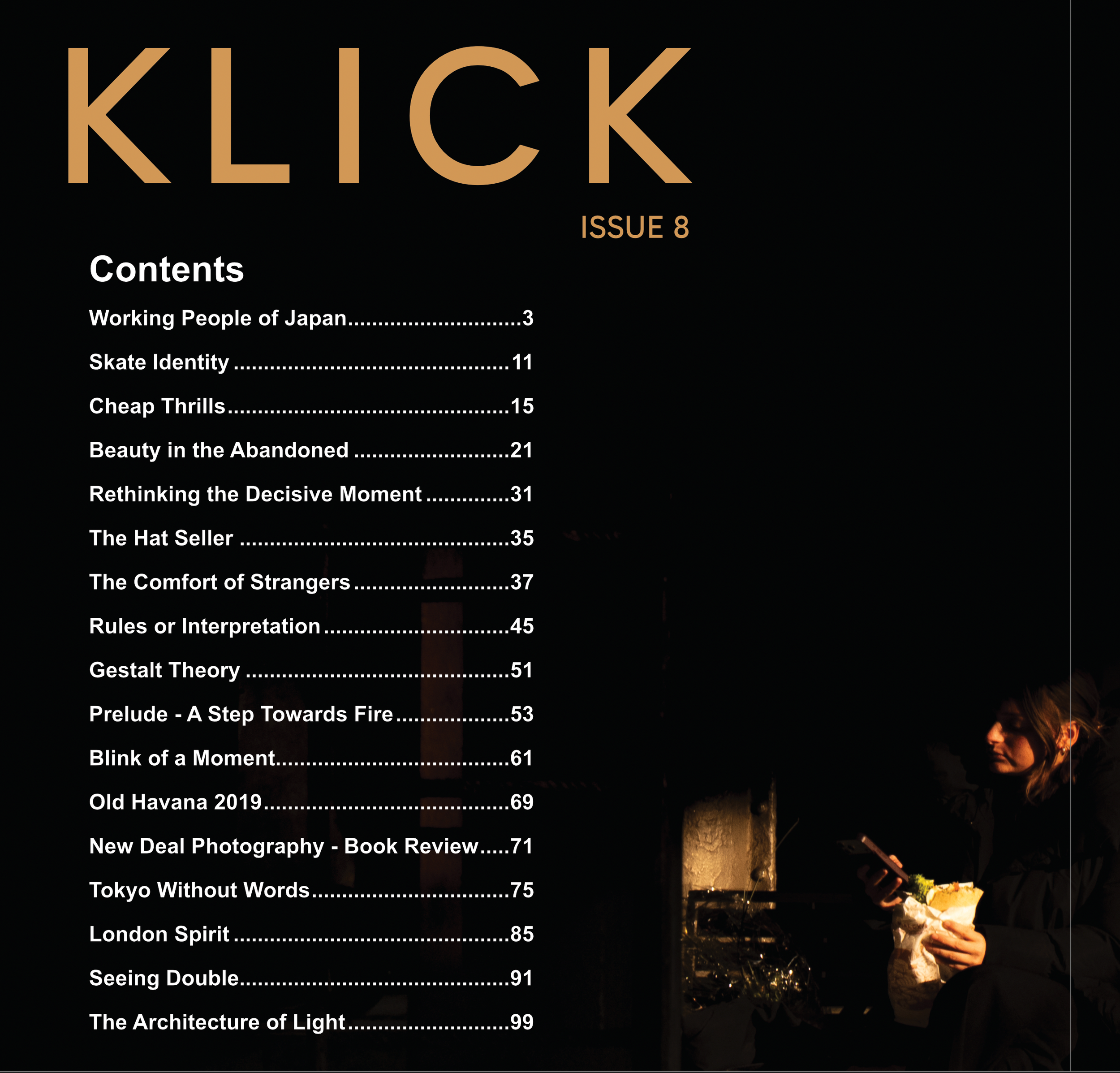 klick 8 content page