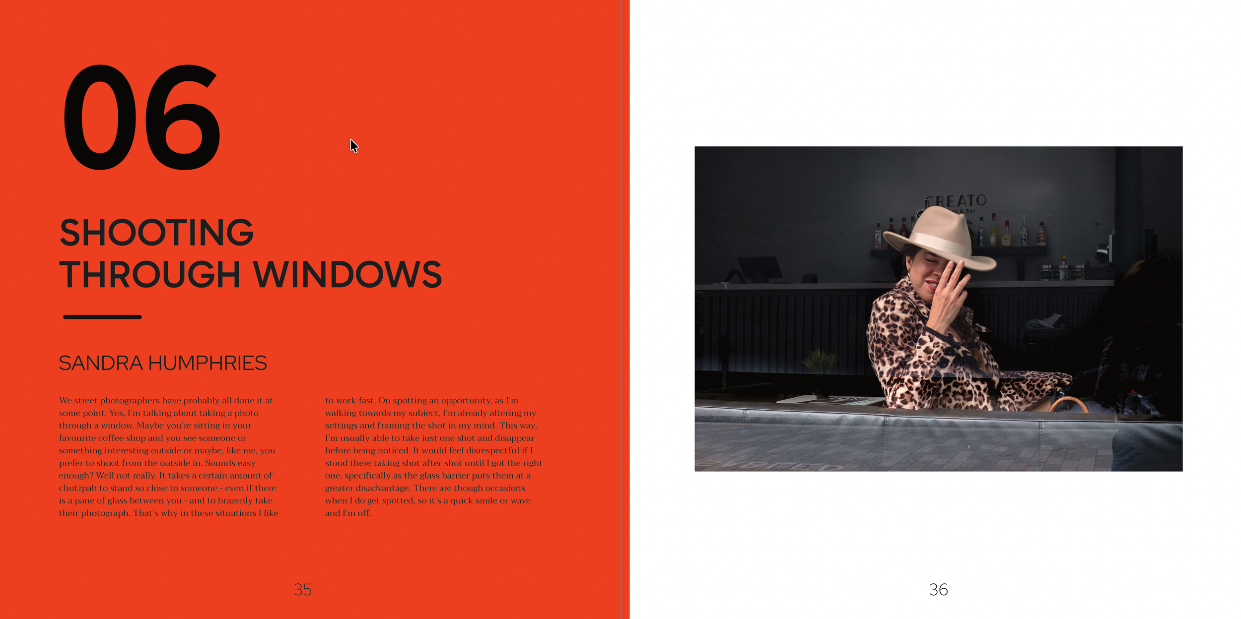 sandra Humphries shooting through windows photography