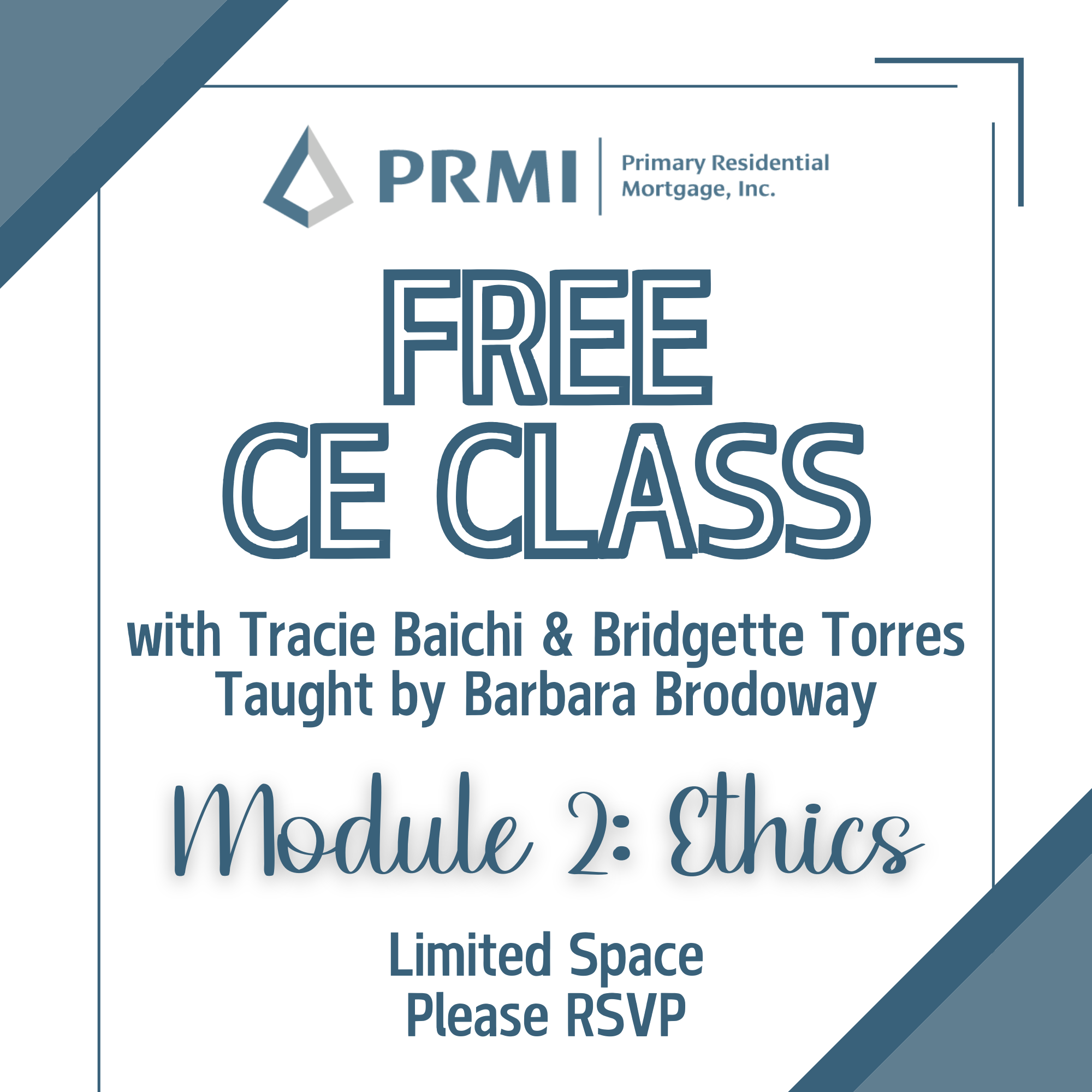 CE Module 2: Ethics (PA &amp; DE)