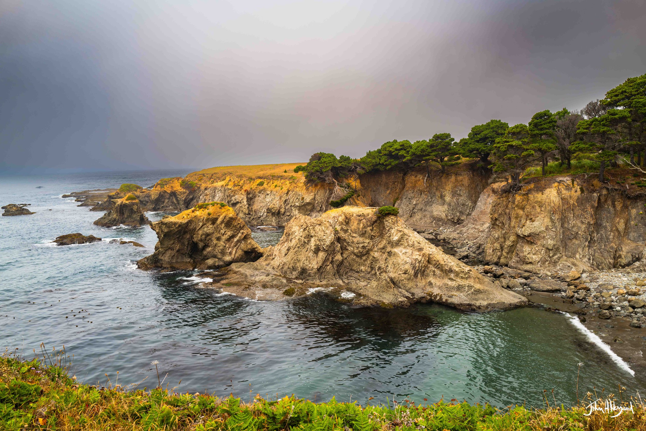 Rugged California coast