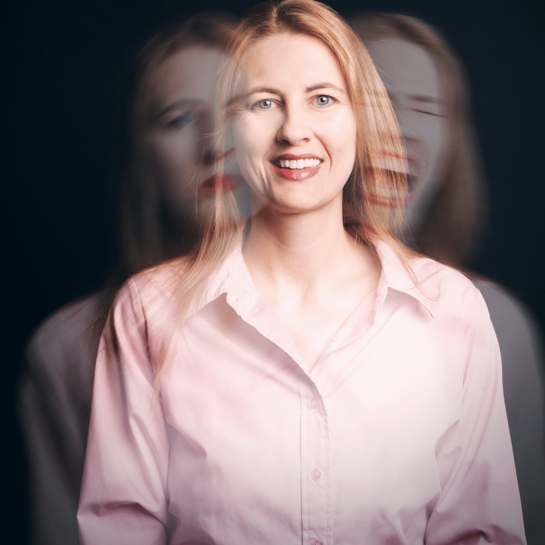Woman who's nervous system is nlocking her feelings