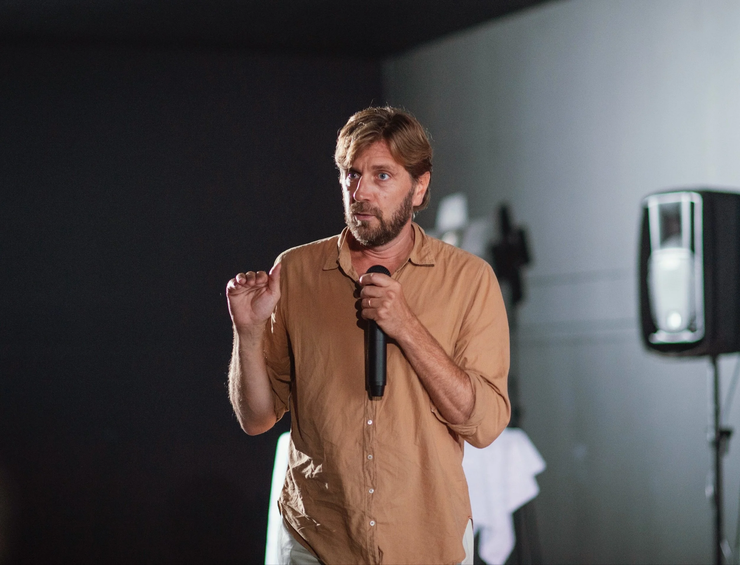 Film Talk with Ruben Östlund @ Your Black Horizon Art Pavilion on Lopud island  