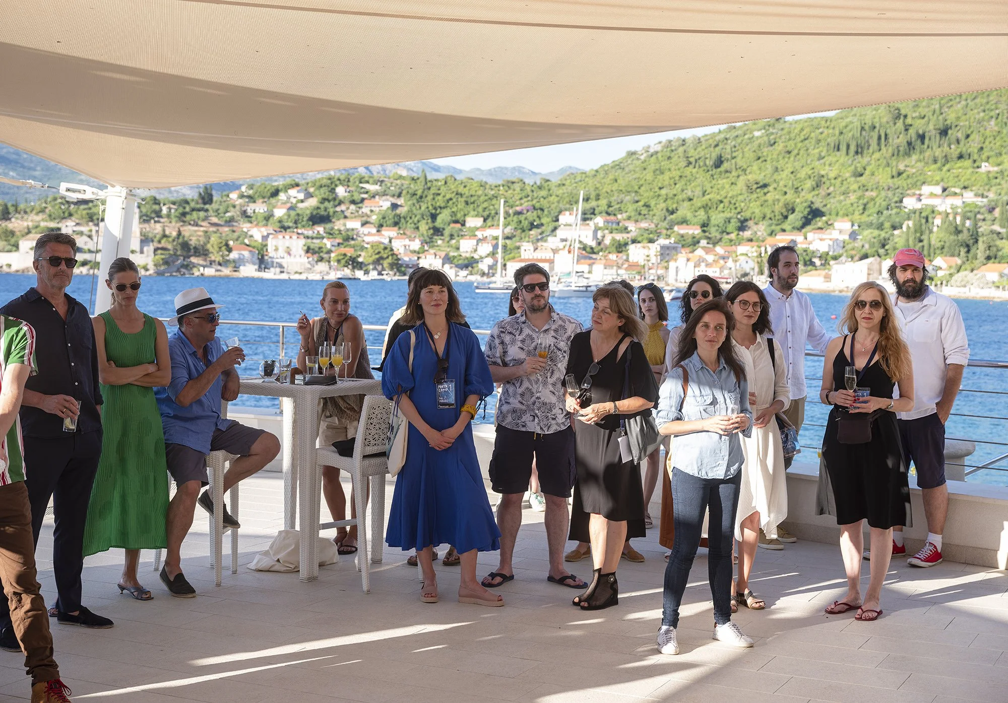 Piće dobrodošlice, otok Lopud