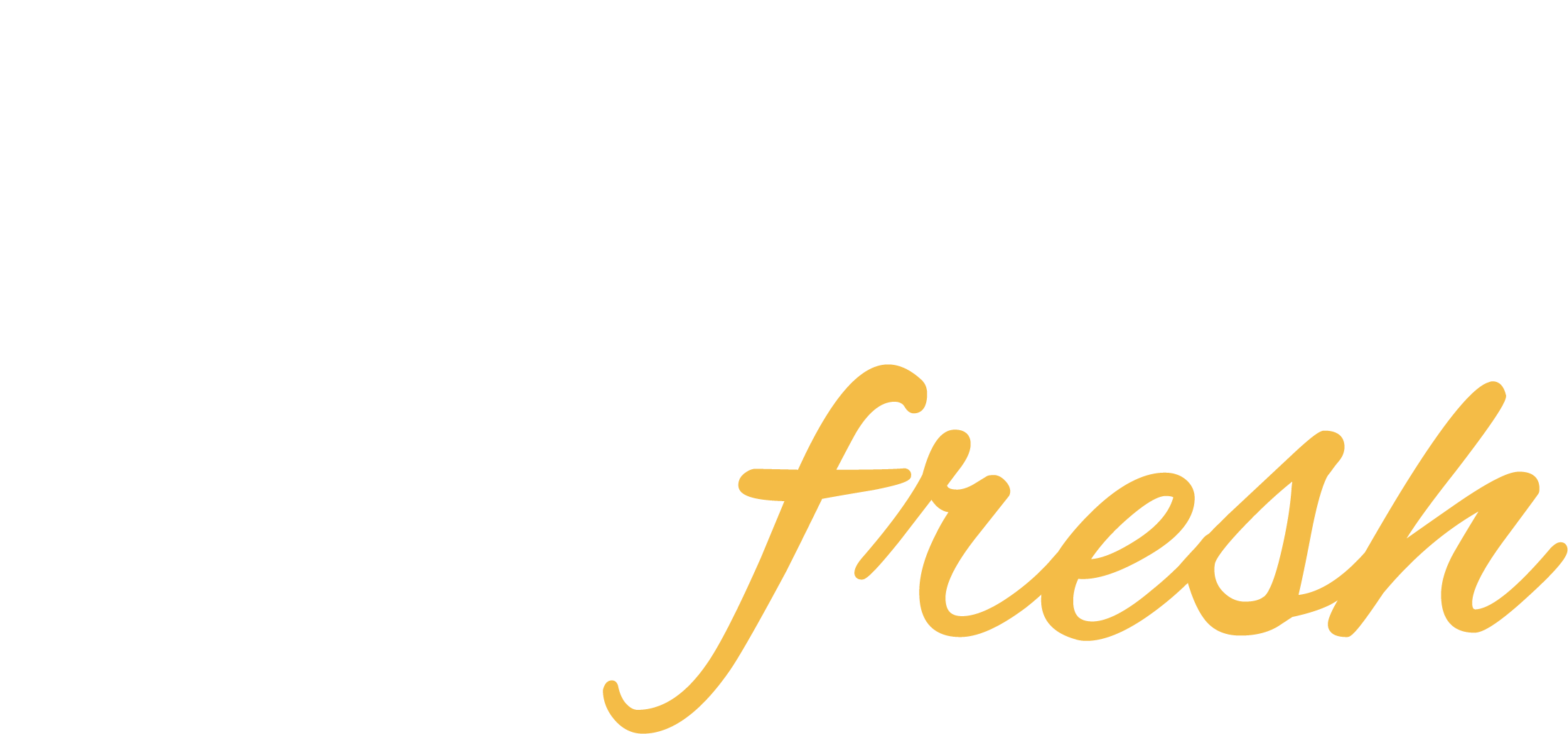 A graphic lockup of the words "Summer Made Fresh"