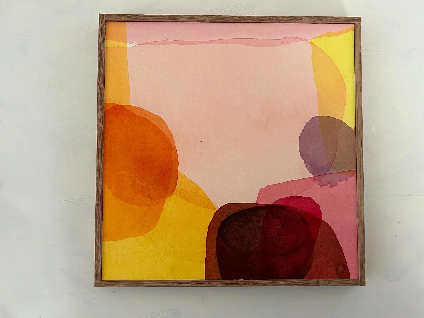 I&rsquo;ve just stocked my online shop with a series of affordable paintings. They are all about the beautiful colour and texture of cold pressed cotton rag paper and many layers of transparent watercolour. The light and space feel real and unreal at