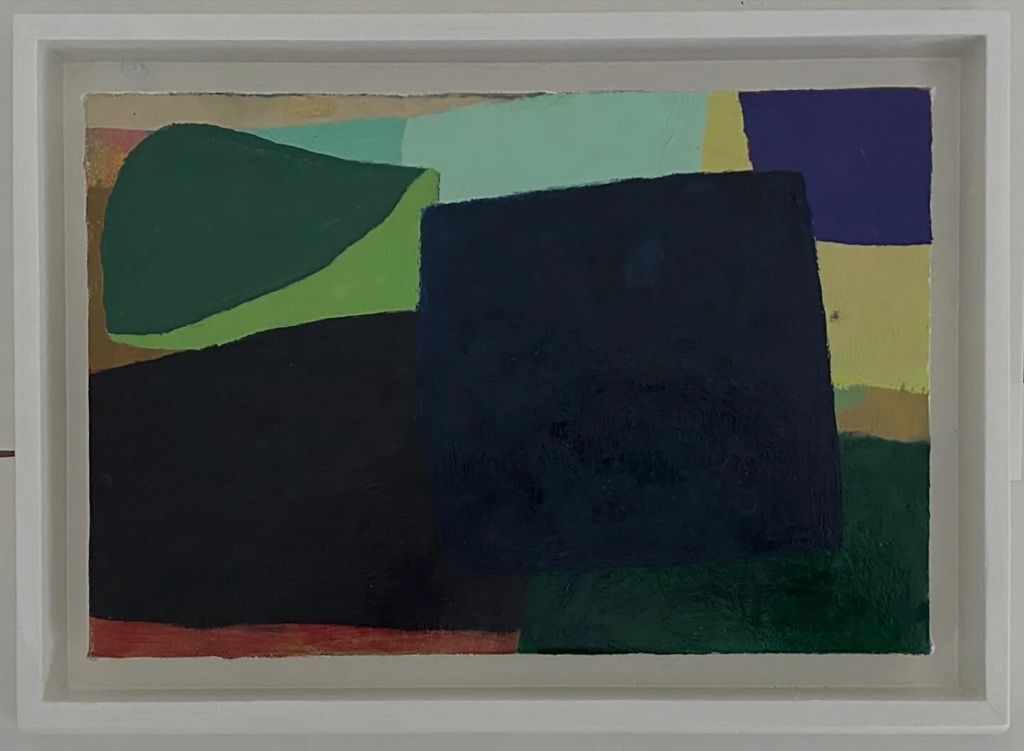 Shadow obstruction.  New paintings on my website (see bio link).